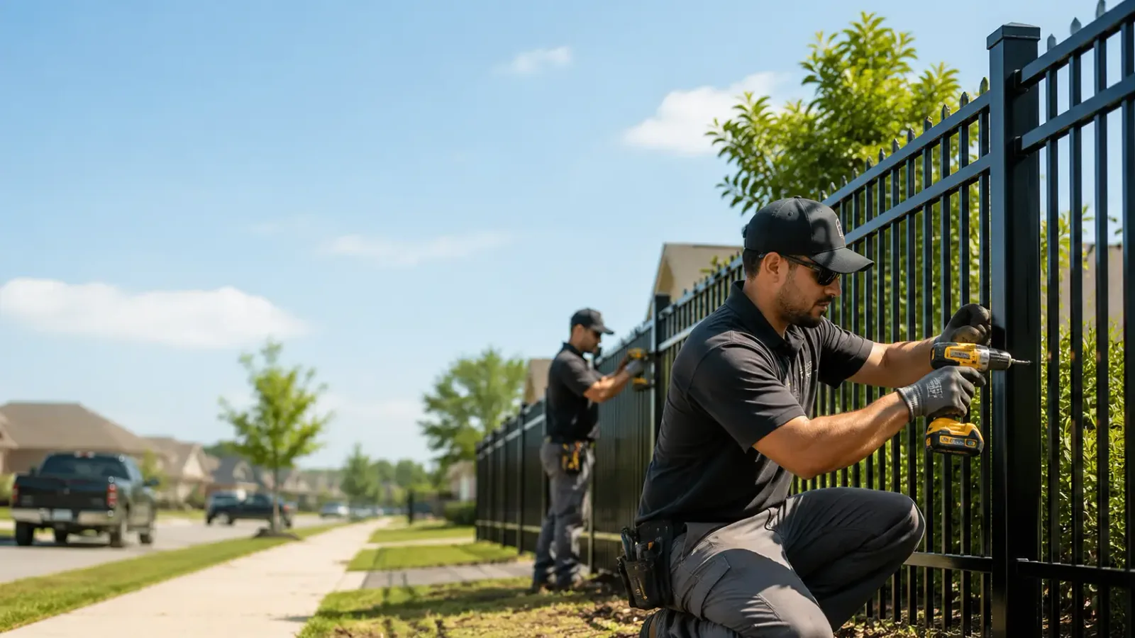 Metal Fence Installation in Princeton, IA